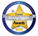 Winner Of The Dorset Wedding Supplier Awards 2019